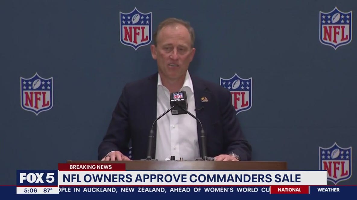 Josh Harris announced as Commanders owner